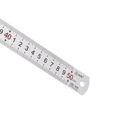 Stainless steel ruler - stainless,