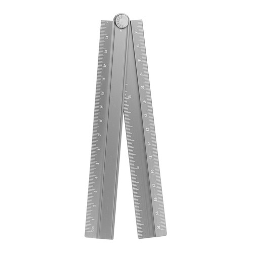Folding straight ruler 30cm - straight,