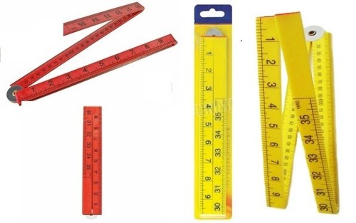 Plastic folding ruler - 1m,
