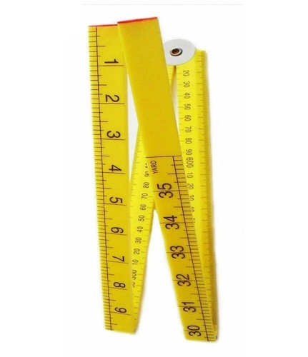 Plastic foldable rule - plastic,