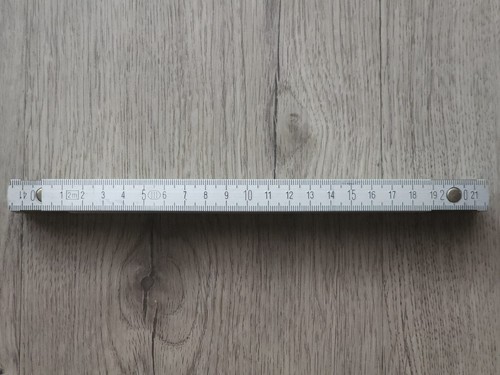 Folding aluminium ruler 2 - 2m,