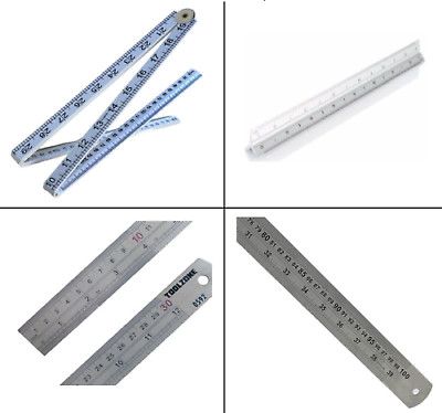 Ruler stainless steel - stainless, accurate