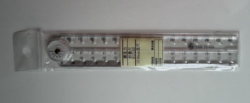 Foldable ruler 30cm - 30cm, and