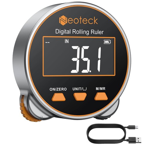 Lcd digital rolling - rolling, ruler