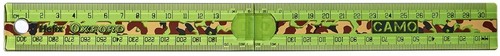Oxford folding ruler camo - folding,