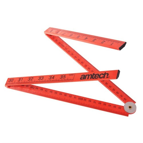 Folding ruler m - folding, metric