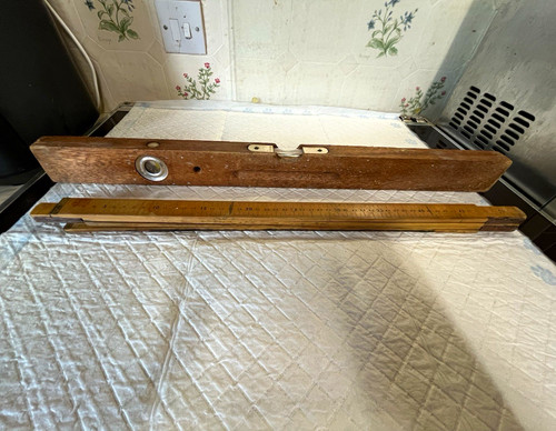 Vintage foot wooden box - vintage,