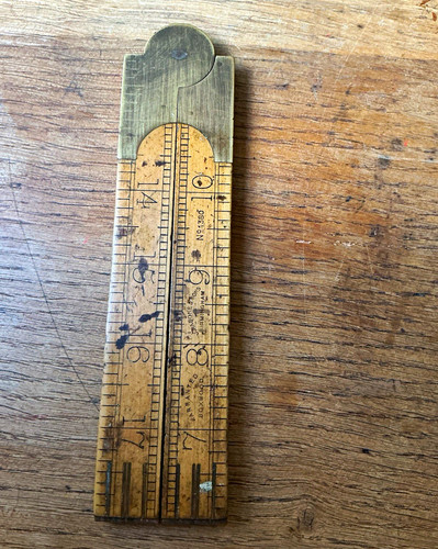 Brannan 1360 folding meter - brannan, no.1360
