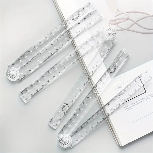 Folding acrylic ruler portable - acrylic,