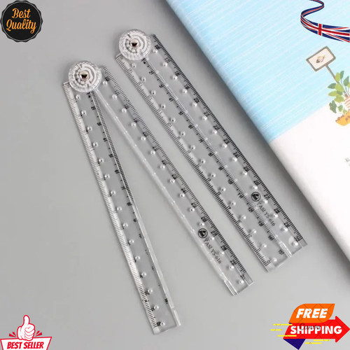 Folding acrylic ruler - folding,