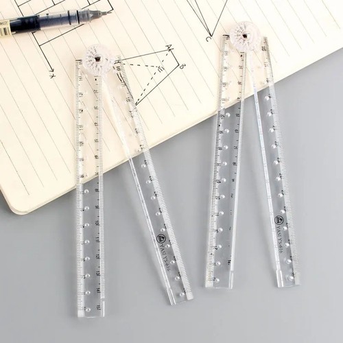 Folding acrylic ruler portable - acrylic,