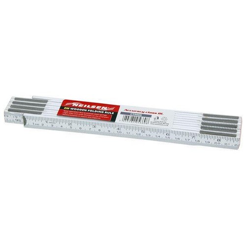 Metre wooden folding ruler - metre,