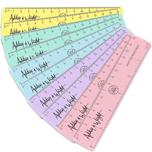 Inch 15cm rulers shatter - /,