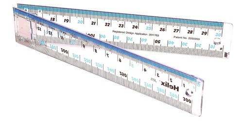 Helix 30cm metric folding - 30cm,