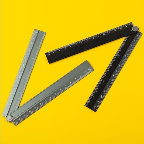 Metal stationery rule creative - metal,