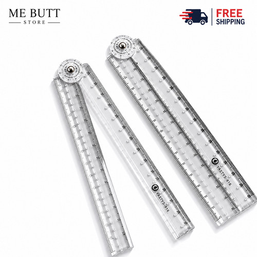 Folding acrylic ruler portable - acrylic,