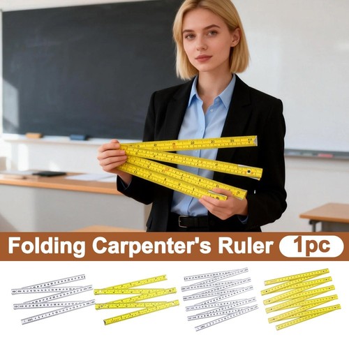 Wooden folding ruler - wooden,